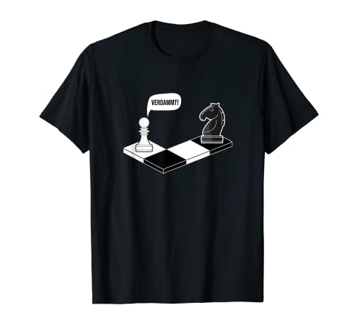 Lustiges Schach Schachspiel T-Shirt